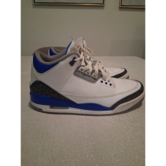 Nike Air Jordan 3 Retro Racer Blue White Cement CT8532-145 Men Size 8 main image 8